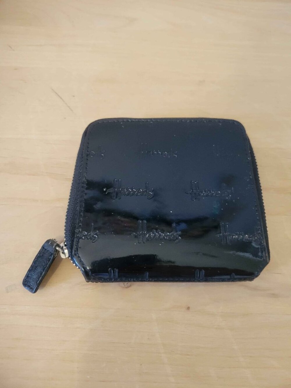 HARRODS little black card wallet